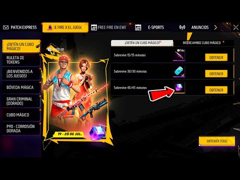 TRUCO COMO COMPLETAR EVENTO CUBO MAGICO GRATIS 45 MINUTOS FACIL INTERCAMBIO CUBO