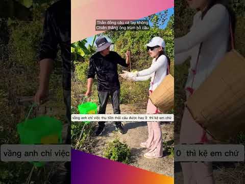 Thần đồng câu cá tay không Chiến thắng ông trùm hồ câu.mp4