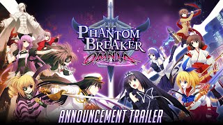 2D Anime-Style Fighting Game Phantom Breaker: Omnia Announced for the West
