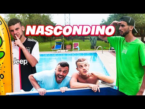 🤫 NASCONDINO CHALLENGE con ANTONIO SBANCATORE in VILLA ELITES!