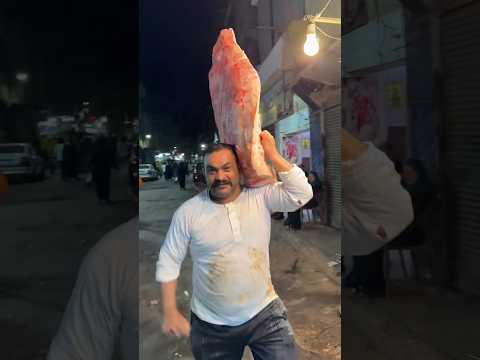 المعلم ابراهيم الطوخي لسه دابح الجمل 🐫🐪