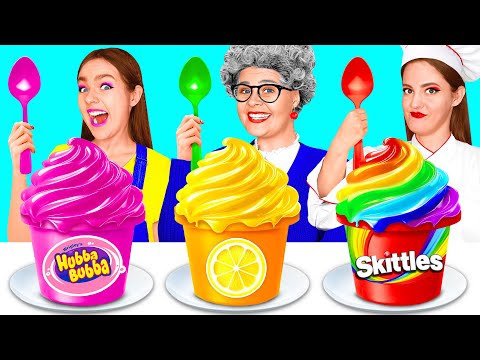 Reto De Cocina Yo vs Abuela | Situaciones Divertidas en la Cocina de RaPaPa Challenge