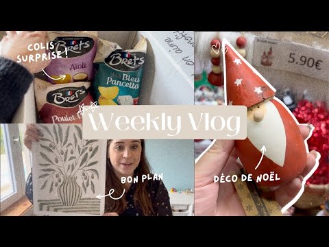 WEEKLY VLOG NOVEMBRE : Noël vibes 🎅🏼