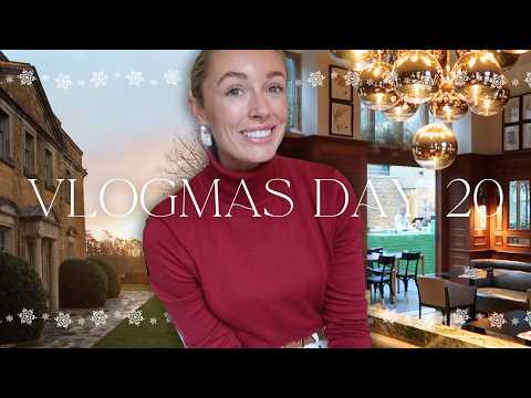 THIS WAS A MINDBLOWING EXPERIENCE ✨ Vlogmas Day 20 🎄 Christmas in the Cotswolds ✨