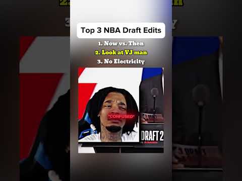 Top 3 NBA Draft Edits 🥺🤩 #nba #basketball