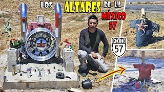 ¡Los ALTARES de la CARRETERA más PELIGROSA de México! ✝️ (Documental)