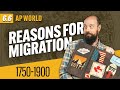 Migration from 1750 to 1900