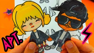 Rose X Bruno Mars Apt. Toca Life Sticker Karakter Nasıl Çizilir? #tocaboca #apt #rosebrunomars