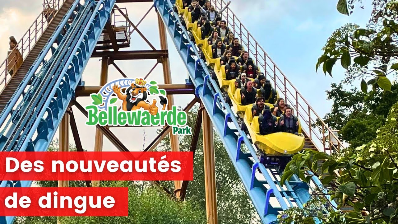 On découvre les nouveautés 2023 et 2024 à Bellewaerde