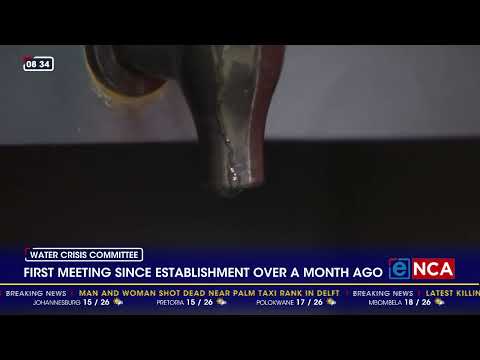 YouTube video thumbnail: Water Crisis Committee Meets for First Time Since Establishment