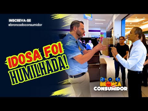 Idosa é tratada com DEBOCHE! Gerente provoca REVOLTA em loja FAMOSA