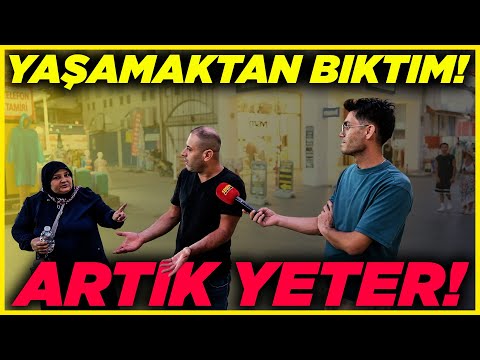 ARTIK YETER, YAŞAMAKTAN BIKTIM! | Sokak Röportajları