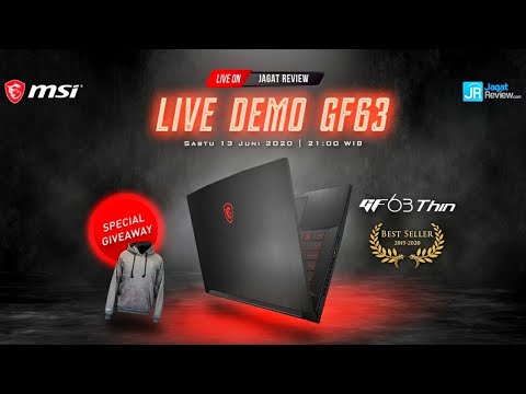 (INDONESIAN) Live Review: MSI GF63 Thin