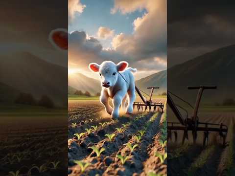 Beautiful story of a police cow 🐄 and bastard monkeys 🐵 #youtubeshorts #shorts #viralshort #ytshorts
