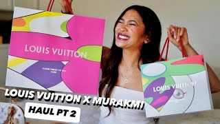 LOUIS VUITTON X MURAKAMI HAUL PT 2