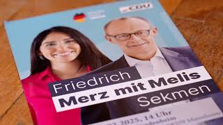 Mannheim: Friedrich Merz löst Versprechen an Melis Sekmen ein