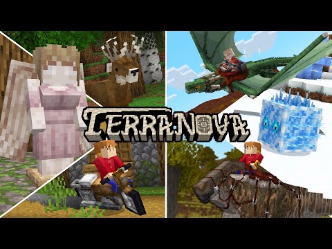 Esse ADDON de Fantasia para Minecraft PE é Muito Promissor - TerraNova (Bedrock)