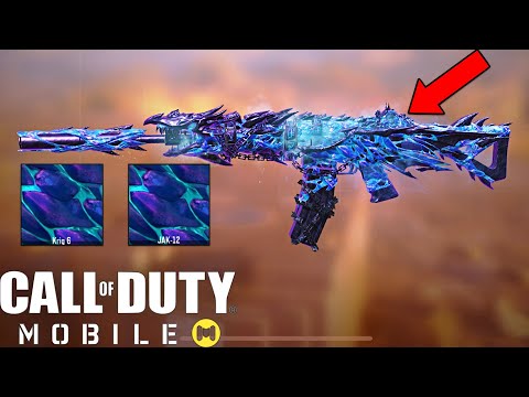 Call of Duty Mobile - UNLOCKING FROSTFIRE KRIG 6 + JAK 12 SEASONAL CAMOS!