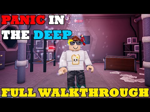 MINDLOCK ESCAPE ROOM *How to Escape Panic in the Deep* FULL WALKTHROUGH [Roblox]