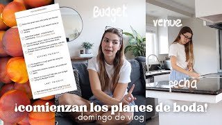 chatty vlog | Domingo de reset y empezando a planificar mi boda 💍