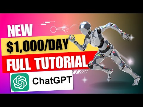 (New Full) How to Make Money with ChatGPT l $1000 A DAY