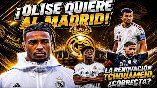 ¡OLISE QUIERE AL MADRID! La renovación Tchouameni,¿CORRECTA?