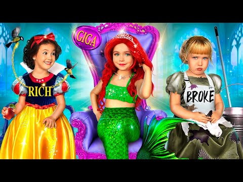 Princesse Fauchée vs Princesse Riche vs Princesse Super Riche ! Princesse Dans la Vraie Vie !