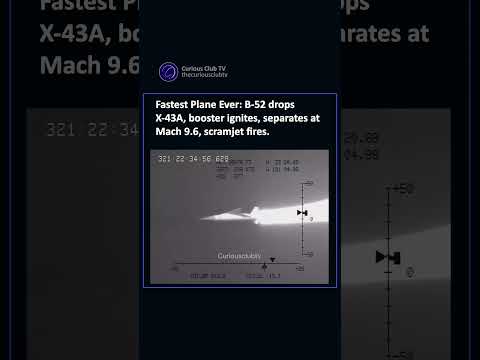 Fastest Plane Ever Mach 9.68