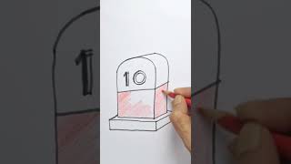 How to Draw a Milestone | Easy Step-by-Step Drawing Tutorial #drawingtutorial