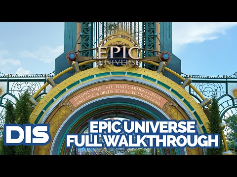 Universal Epic Universe | Full Park Ambiance Walking Tour
