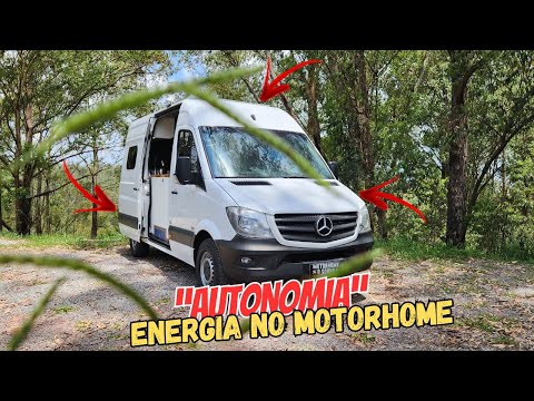 COMO GERAR ENERGIA PARA AS BATERIAS DE UM MOTORHOME?