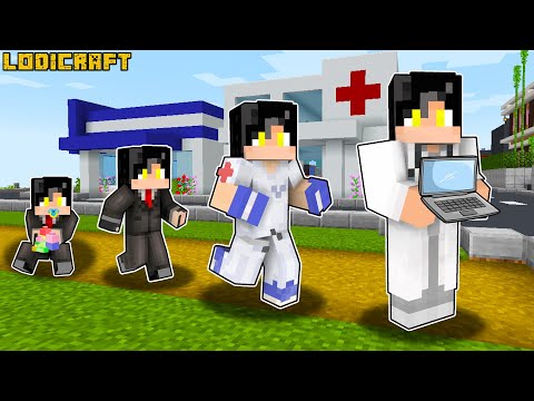 BIRTH to DOCTOR in MINECRAFT | Minecraft Tagalog