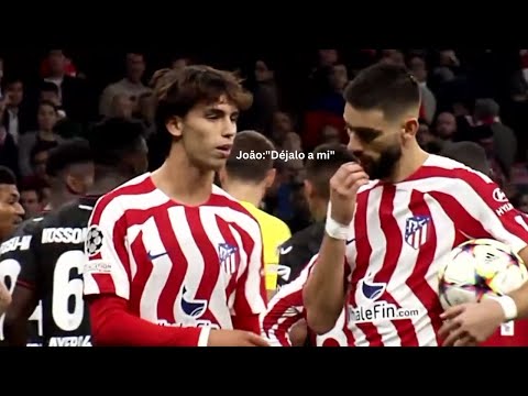 João Félix pidió a Carrasco tirar el penalti