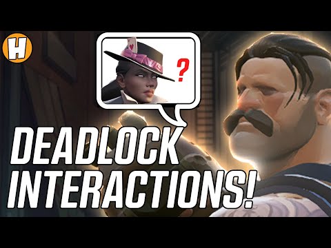 Deadlock Interactions Lore  - Seven, Lash, Abrams + Wraith First Voice Line Conversations!