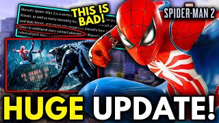 Marvel’s Spider-Man 2 Just Got A BAD DLC & Gameplay News Update!