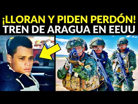 MIEMBROS DEL TREN DE ARAGUA CONDENADOS A CADENA PERPETUA EN EE.UU: ¡LLORAN Y PIDEN PERDÓN!