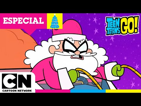 ¡UNA NAVIDAD A LO TEEN TITANS! 🦹‍♀️🎄 | RECOPILACIÓN de Teen Titans Go! | Cartoon Network