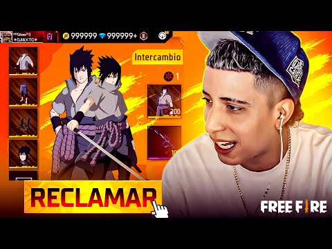 GASTO MUCHOS DIAMANTES en la NUEVA SKIN DE SASUKE en FREE FIRE 💎🤑 "ME ESTAFARON"