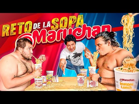 🔥RETO QUIEN COME MAS RAPIDO SOPA MARUCHAN CON EL CREW RETOJORJAIS🔥