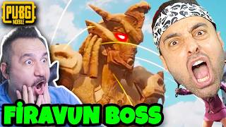 DEV PİRAMİTLERİN ÜZERİNDE FİRAVUN BOSS İLE SAVAŞTIK! | ÜMİDİ İLE PUBG MOBİLE