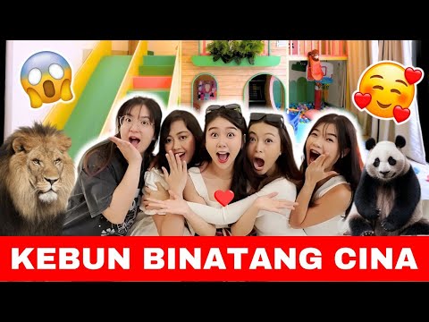 24 JAM DI KEBON BINATANG CINA BARENG BESTIE !!