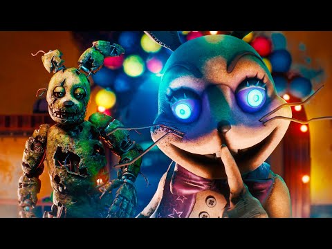 GLITCHTRAP IS TERRIFYING IN FNAF X DEAD BY DAYLIGHT...