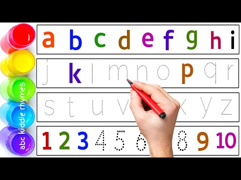 Learn small letter abcd | abc song | learn abc | english alphabets