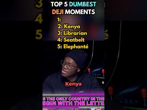 Top 5 DUMBEST Deji Moments 💀😭 #sidemen