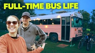 30 Days on the Road: Full-Time Bus Life