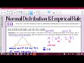 Exploring Normal Distribution and the Empirical Rule