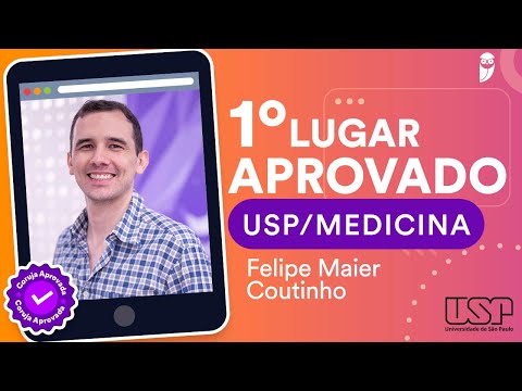 Felipe Coutinho - APROVADO em Medicina na USP #vemseraprovadocoruja