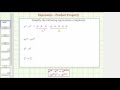 Exponent Properties and Operations