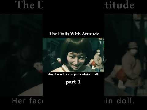 A girl always fakes smiles to please friends, so that her face becomes a mask. part 1#film #shorts