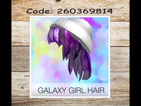 Roblox Hair Codes For Girls 07 2021 - galaxy girl clothes codes roblox high school